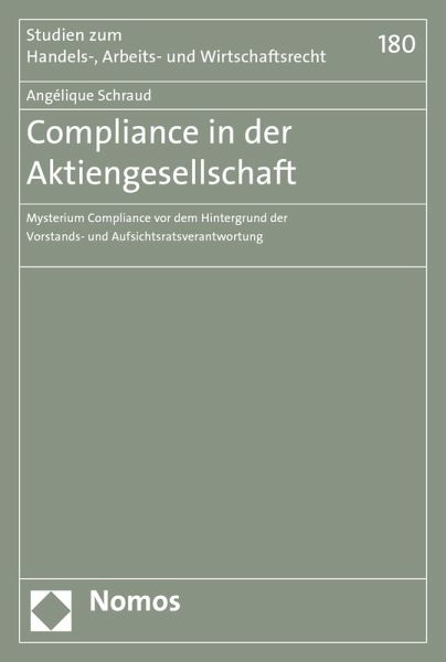 Compliance in der Aktiengesellschaft (eBook, PDF)