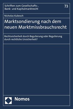 Cover Marktsondierung nach dem neuen Marktmissbrauchsrecht (eBook, PDF)