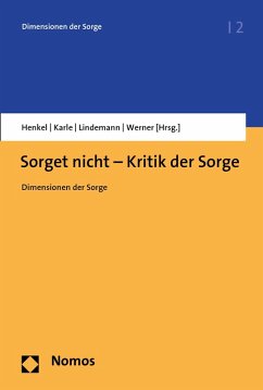 Cover Sorget nicht - Kritik der Sorge (eBook, PDF)