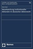 Verantwortung institutioneller Aktionäre im deutschen Aktienrecht (eBook, PDF)