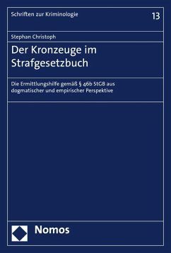 Cover Der Kronzeuge im Strafgesetzbuch (eBook, PDF)
