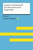 Aus dem Leben eines Taugenichts von Joseph von Eichendorff: Reclam Lektüreschlüssel XL (eBook, ePUB)