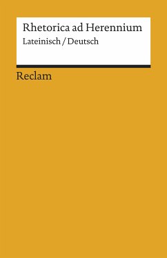 Rhetorica ad Herennium. Lateinisch/Deutsch (eBook, ePUB)