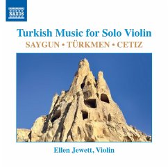 Turkish Music For Solo Violin - Jewett,Ellen