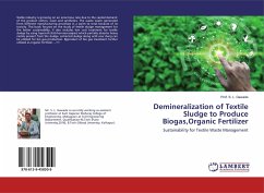 Demineralization of Textile Sludge to Produce Biogas,Organic Fertilizer