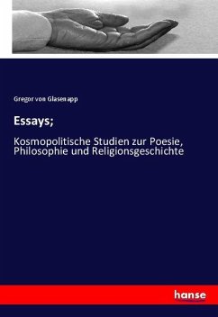 Essays; - Glasenapp, Gregor von