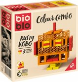 bioblo Colour Combo "Rusty Robo" mit 40 Bausteinen, German Design Award Winner 2018