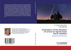 Estimation of the direction of arrival of signals from Nano-satellites