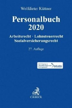 Personalbuch 2020 - Küttner, Wolfdieter