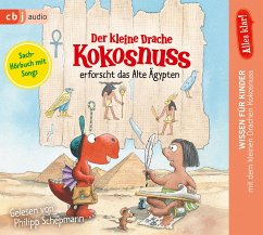 Der kleine Drache Kokosnuss erforscht das Alte Ägypten / Der kleine Drache Kokosnuss - Alles klar! Bd.3 (1 Audio-CD) - Siegner, Ingo