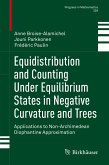 Equidistribution and Counting Under Equilibrium States in Negative Curvature and Trees