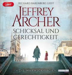 Schicksal und Gerechtigkeit / Die Warwick-Saga Bd.1 (2 MP3-Cds) - Archer, Jeffrey