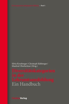Cover Diversitätskategorien in der Lehramtsausbildung (eBook, ePUB)