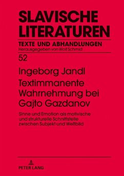 Textimmanente Wahrnehmung bei Gajto Gazdanov (eBook, ePUB) - Ingeborg Jandl, Jandl