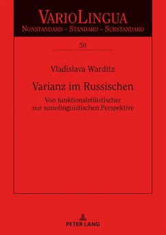 Varianz im Russischen (eBook, ePUB) - Vladislava Warditz, Warditz