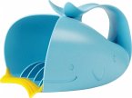Skip Hop S235103 - Moby Wal Rinser Becher, Shampooschutz, Wasserfall, Spülapparat, Spritzschutz, blau