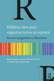 Palabras clave para organizar textos en español (eBook, PDF)