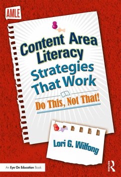 Cover Content Area Literacy Strategies That Work (eBook, PDF)