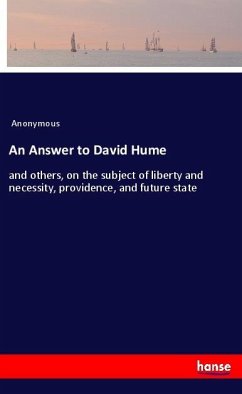 Cover An Answer to David Hume