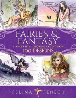 Fairies and Fantasy Coloring Collection - Fenech, Selina