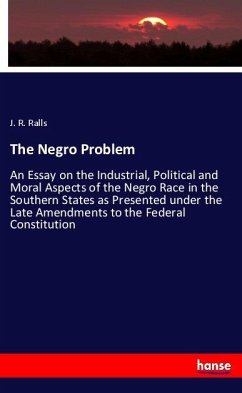 Cover The Negro Problem