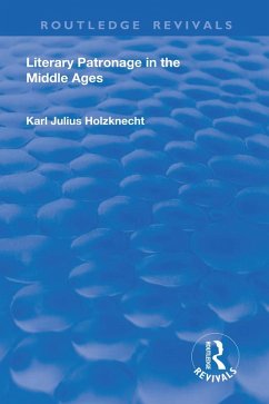 Cover Literary Patronage in The Middle Ages (eBook, PDF)
