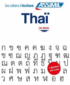 Cover Cahier d'ecriture Thai