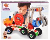 Eichhorn 100039058 - Constructor, 3 in 1, Harvester, Grader-/Erdhobel, Gelenk-Kipper, 140-tlg Eichhorn 100039058 - Constructor, 3 in 1, Harvester, Grader-/Erdhobel, Gelenk-Kipper, 140-tlg