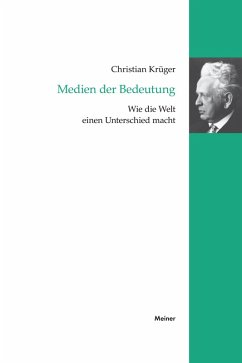 Medien der Bedeutung (eBook, PDF) - Krüger, Christian