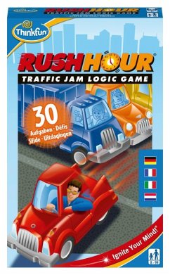 Thinkfun 76369 - Rush Hour, Traffic Jam, Loic Game, Logikspiel, Mitbringspiel