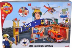 Simba 109251059 - Feuerwehrmann Sam Mega, Feuerwehrstation, XXL, Spielset