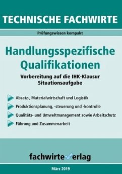 Cover Technische Fachwirte: Handlungsspezifische Qualifikationen