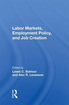 Cover Labor Markets, Employment Policy, and Job Creation (eBook, ePUB)