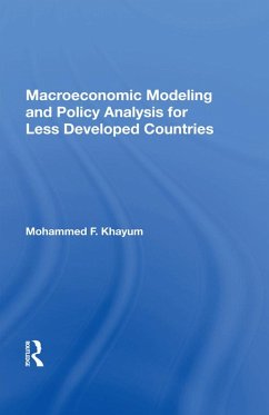 Cover Macroeconomic Modeling And Policy Analysis For Less Developed Countries (eBook, PDF)