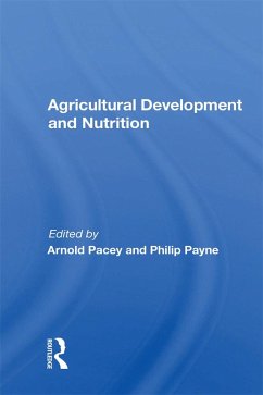 Agricultural Development And Nutrition (eBook, ePUB)