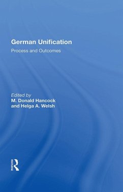 German Unification (eBook, ePUB) - Hancock, M. Donald