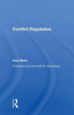 Conflict Regulation (eBook, PDF) - Wehr, Paul
