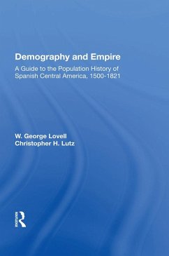 Demography And Empire (eBook, ePUB) - Lovell, W. George