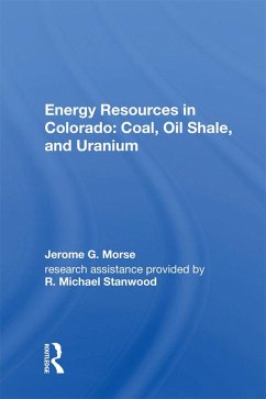 Cover Energy Resources in Colorado: Coal, Oil Shale, and Uranium (eBook, PDF)