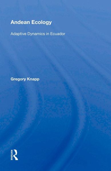 Andean Ecology (eBook, PDF)