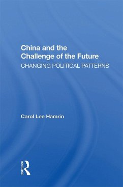 Cover China And The Challenge Of The Future (eBook, PDF)