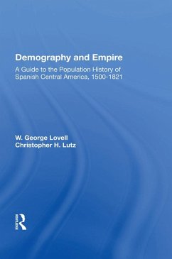 Demography And Empire (eBook, PDF) - Lovell, W. George