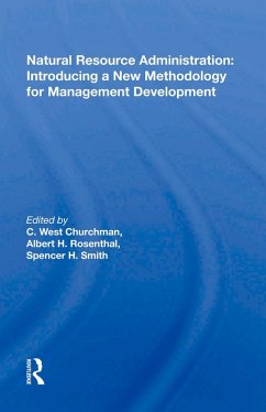 Cover Natural Resource Administration (eBook, ePUB)