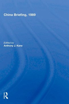 Cover China Briefing, 1989 (eBook, PDF)