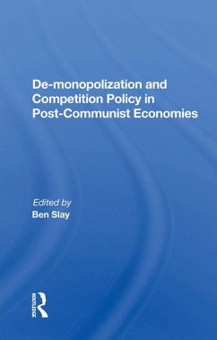 Cover De-monopolization And Competition Policy In Post-communist Economies (eBook, PDF)