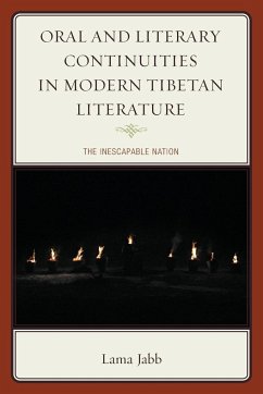 Oral and Literary Continuities in Modern Tibetan Literature - Jabb, Lama