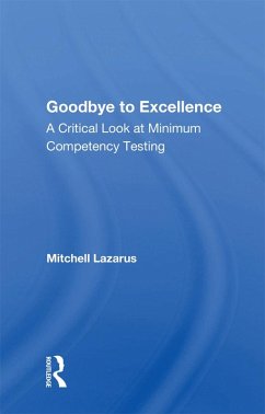 Cover Goodbye To Excellence (eBook, ePUB)