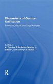 Dimensions of German Unification (eBook, PDF)
