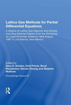 Lattice Gas Methods For Partial Differential Equations (eBook, PDF) - Doolen, Gary