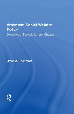 American Social Welfare Policy (eBook, ePUB)